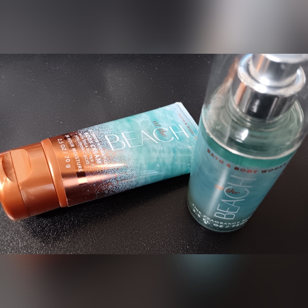 Bath & Body Works - Beach Body Cream &Mist (New)